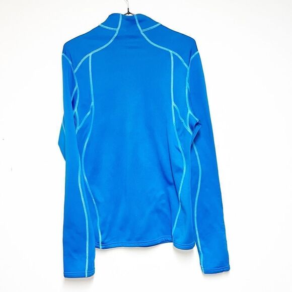Patagonia Womens S 1/4 Zip Pullover Fleece Long Sleeve Thumbholes Polartec Sz M - Picture 2 of 5
